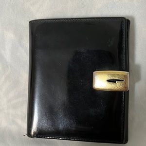 Authentic Vintage Gucci Black short Wallet